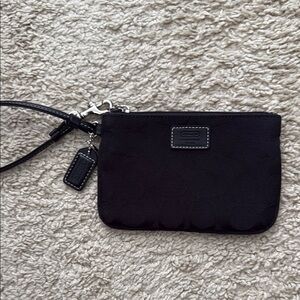 Coach Black Wristlet